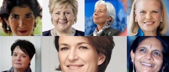 The All-Female Co-Chairs of the 48th Annual World Economic Forum via weforum Naz Smyth